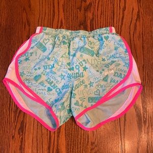 Varsity dance shorts